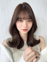 プラチナ(PLATINA) ひし形くびれヘア韓国ヘア顔まわりレイヤー前髪カット表参道