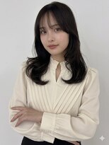 ユーフォリア 青山(Euphoria)&nbsp;10代20代30代大人かわいい暗髪艶感ヨシンモリくびれミディアム