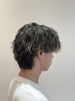 レンジヘアー(lange hair)&nbsp;ツイストパーマ/ハイライト【鈴鹿/津/メンズ/ツイストパーマ】