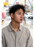 men'shair/波巻きツイストスパイラル/ニュアンスパーマ
