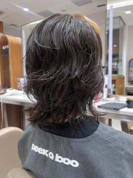 ピークアブー アヴェダ ギンザシックス(PEEK-A-BOO AVEDA GINZASIX) ウルフヘア/ウルフパーマ/マッシュウルフ/レイヤーパーマ◆