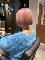 ルミ ツー 横浜駅店(Lumi 2)&nbsp;ピンクベージュボブヘア