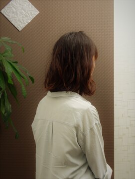 美容室 ボヌール 【ボヌール】　ナチュラルウェーブ×ボブ　【オーガニック】