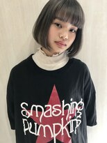 シー ヘアーワークショップ(See HAIR WORK SHOP)&nbsp;【マチルダ風シンプルミニボブ】パープルグレージュ