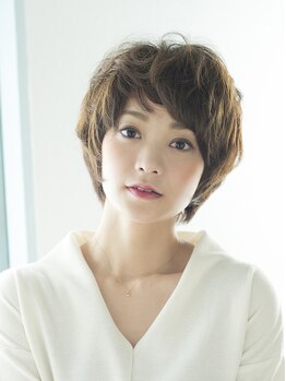 ヘアーアンドメイク リコ(hair and make LIKO)の写真/いつもよりも『キレイ・かわいい・カッコイイ』スタイルに！こだわりの前髪や、サイドのラインまで綺麗に♪