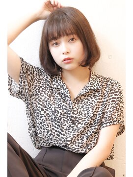 ヘアーワークス ヘルム 渋谷店(HAIR WORKS HELM) [HELM渋谷]ミニボブ３