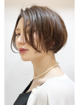 モリオフロムロンドン 大宮店(morio from London) 【oomiya 吉田あすか】長め前髪 前下がりボブ