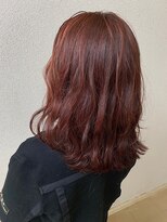 フロート 小阪店(float) ピンクベージュ_耳かけ,毛先パーマ,イメチェン