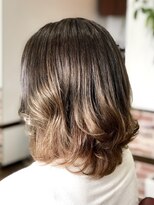 ヘアメイク ベル(hair make Belle)&nbsp;アッシュベージュ×グラデーションカラー★☆