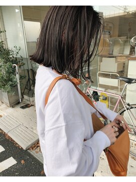 ヘアメイク ミッカ(HAIR MAKE MICCA) 平行ラインのパツっとボブ◎杉浦 恵