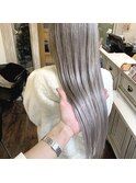 #ハイトーン #シルバーカラー #ケアブリーチ