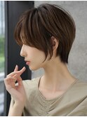 前髪あり大人ショート20代30代40代【AIN.表参道】川原大地