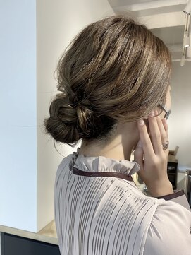スティル ヘアアンドアイラッシュ(STILL hair&eyelash) 【STILLが叶える‥】シニヨンアレンジ