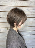 収まりよきなショートボブ