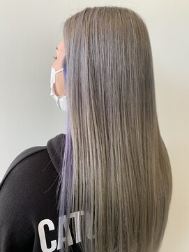 ウエスト(WEST) シルバーパープルチラ見せ