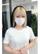 リア 大阪梅田(Ria)&nbsp;～フェイスフレーミング ブロンドカラー～　【Ria 大阪 梅田】