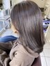 髪質改善★ＳＮＳで話題の酸性ストレートパーマ+前髪カット　¥13.860