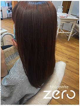 ヘアメイクゼロ 坂戸駅前店(hairmake zero) ナチュラルピンクブラウン ベージュピンク 20代30代40代