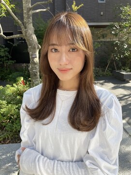 サク(Sac.) シースルーバング×バニラベージュ Sac.恵比寿 栃木優佑