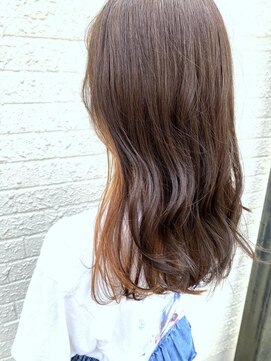 モリオ フロム ロンドン 成増店 【morio成増/玉井】インナーカラー　オレンジ