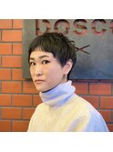 bosco【Ebe】ぱっつんバングのベリーショート