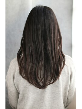 ミラー プラス エヌ(MIRROR+n) 20代30代40代　透け感バングでエギョモリスタイル【宝塚】