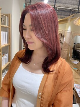 ココルアナ(coco luana) オレンジカラー/韓国風/ブリーチ/ケアブリーチ