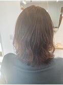 柔らかパーマスタイル