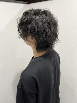 セカンド(Second) Second   ×　メンズパーマ