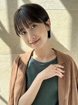 ビュートリアム265(BEAUTRIUM 265) ショート/ショートボブ/黒髪ショート/暗髪/小顔ショート/銀座