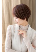 グレーベージュ似合わせカット丸みショートZ北浦和20代30代40代