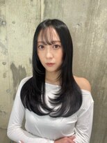 ベール(Vale) レイヤーカット×髪質改善ケアカラー/姫カット/艶感カラー#3