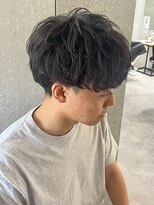 ニアウ 太田店(Niau)&nbsp;メンズナチュラルマッシュシャドウパーマ韓国風パーマ質感重視