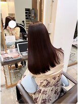 ヘアーサロン ウィング(HAIR SALON Wing) 大人女性に大人気！ブリーチなし、くすみピンクラベンダー
