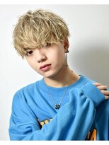 リップス レイ ギンザ(LIPPS Ray GINZA)&nbsp;ハイトーン刈り上げ無造作マッシュ