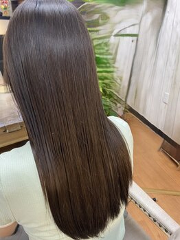 ミミ(mimi)の写真/くせ毛や広がりが気になる方にもおススメ◎アイロンにかけていた時間とさようなら朝のスタイリングを楽に＊