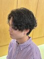 ニアウ 伊勢崎連取店(Niau)&nbsp;無造作な質感が人気のシャドウパーマ＊(メンズカット)
