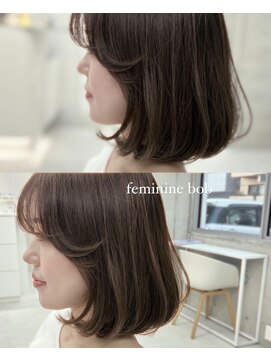 ヒン(HIN) フェミニンボブ