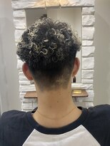 メロウメンズライン 神戸三宮(mellow men's line) プードルパーマ / バリカンアート