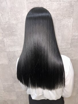 スキル 水戸(SKILL) アッシュブラック/トリートメントストレート