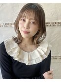 ☆人気No.1くびれボブ インナーカラー 切りっぱなしボブ新宿
