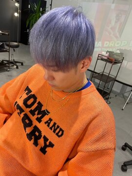 メンズサロン キング 梅田店(Men’s salon K!ng) 波巻きツイストスパイラルパーマ/フェザーパーマ/眉毛