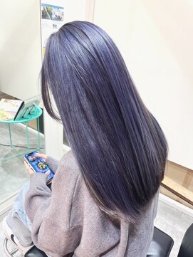 チェレ ロッソ 金剛店(Chere rosso) 20代艶髪パープルグレージュ