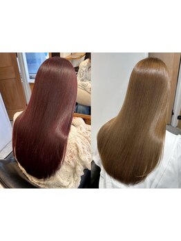 お手頃価格で気軽に通いやすい◎高品質で色モチが抜群のアルティストカラーで、ツヤ感×仕上がりも大満足！