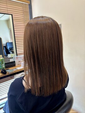 アルター(aL ter) 【艶感UPストレート】ホワイトグレージュ/ミニウルフ/中島/鎌取