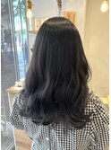 小辻 ラベンダーグレージュ 韓国風ヘア レイヤーカット