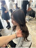 透明感カラー×髪質改善×巻き髪