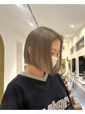 グレージュボブ