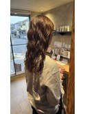 ロングパーマ