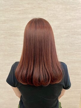 ネウィ 大分中央町店(newi) やわらか質感×暖色カラーで艶めく美髪